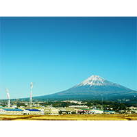富士山が見える(1)写真