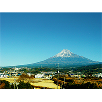 富士山が見える(2)写真