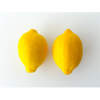 爽やかで酸っぱいレモンの写真素材(1)