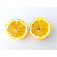 爽やかで酸っぱいレモンの写真素材(3)