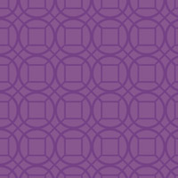 紫の円と四角の和柄パターンタイル模様