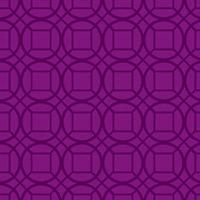 紫の円と四角の和柄パターンタイル模様 画像衆 デザインを簡単