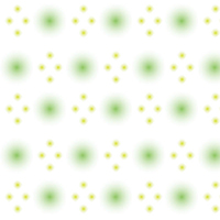 並んだ花粉のようなパターン素材(グリーン)