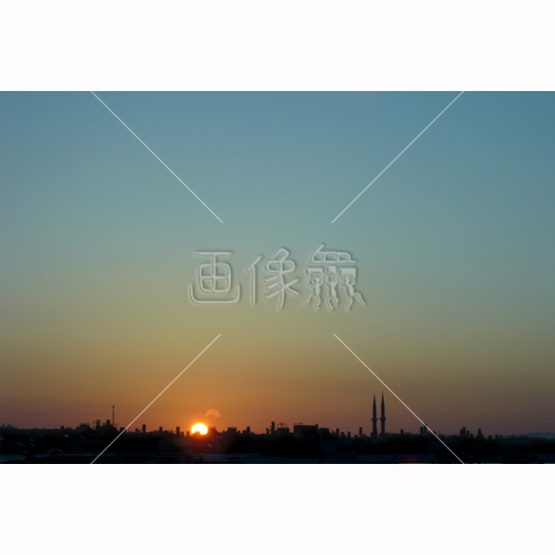 太陽が沈む夕焼けの写真 画像衆 デザインを簡単レベルアップ 写真 模様 イラストのダウンロードサイト
