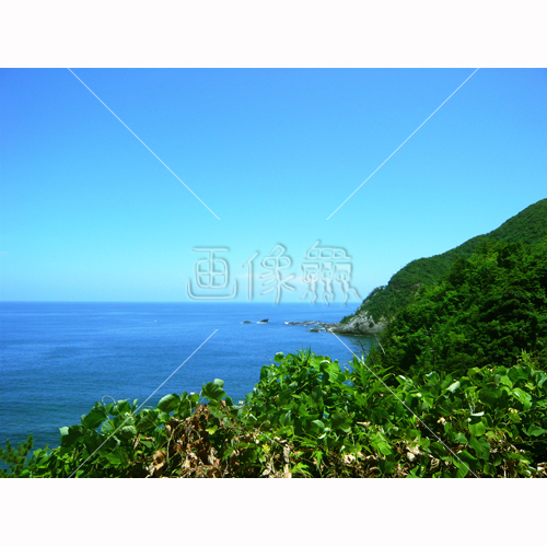 城崎から見える日本海の写真 画像衆 デザインを簡単レベルアップ 写真 模様 イラストのダウンロードサイト