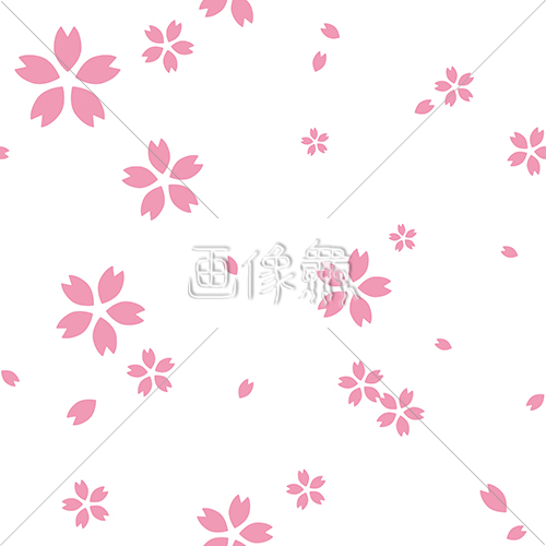 桜のシームレス模様素材 9 画像衆 デザインを簡単レベルアップ 写真 模様 イラストのダウンロードサイト